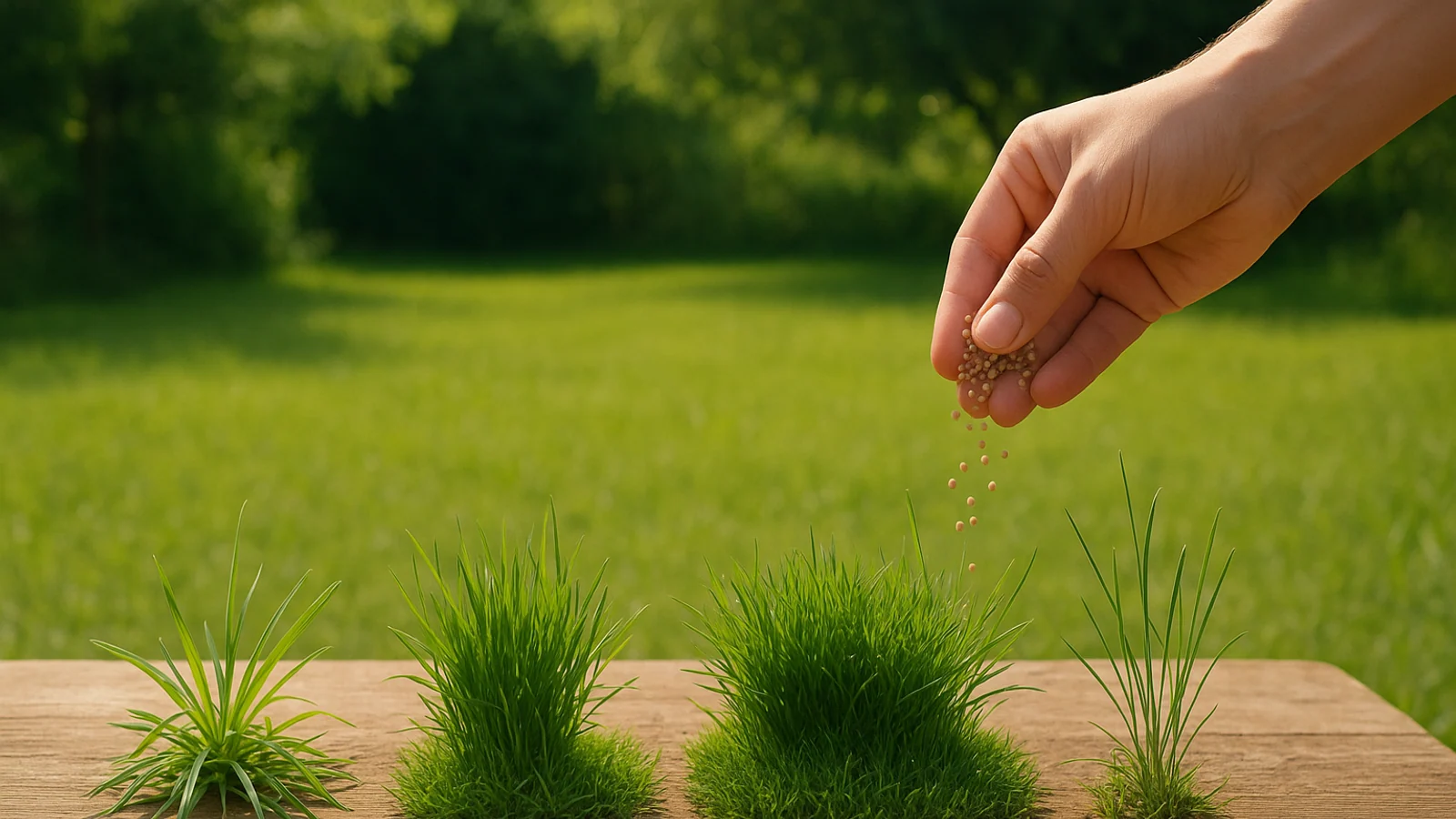 Editorial visual illustrating Essential Lawn Care Tips for Every Grass Type: A Comprehensive Guide