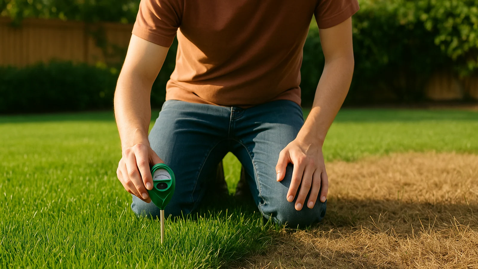 Editorial visual illustrating Lawn Care Calculator: How Much Water Does Your Grass Need?